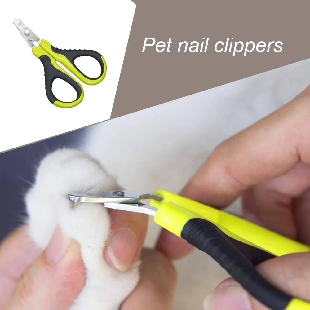 Green Black Cat Rabbit Nail Clippers